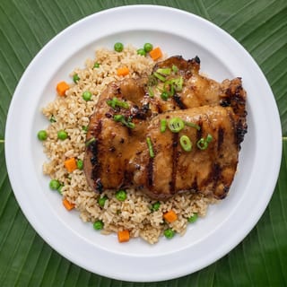 #5 BBQ Chicken with Fried Rice